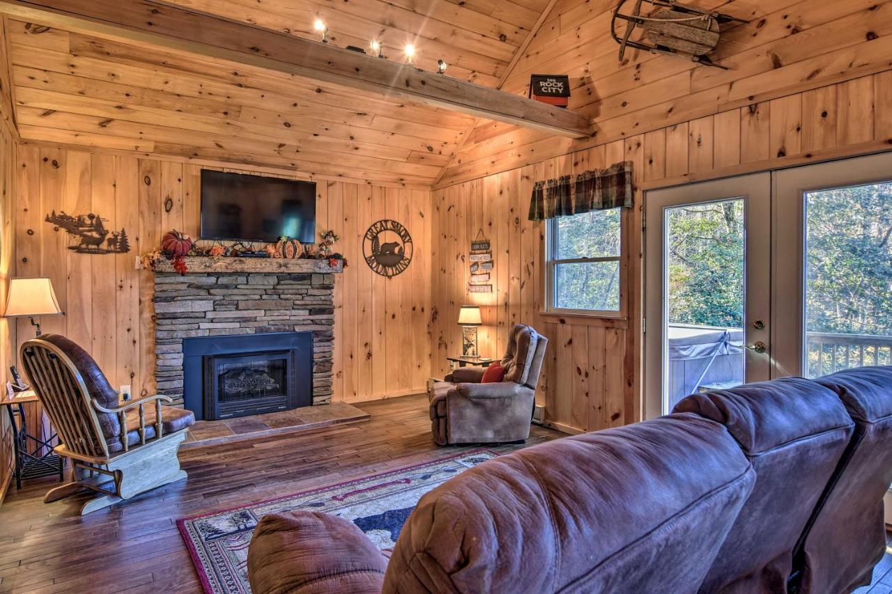 Natures Retreat With Hot Tub 7 Mi To Bryson City Whittier 外观 照片